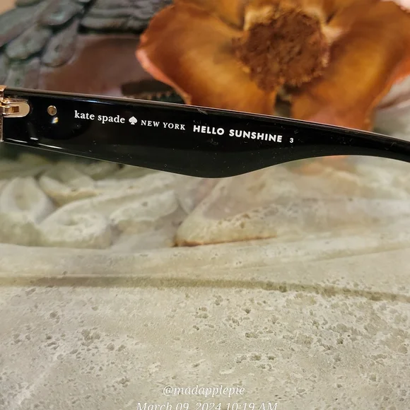 Kate Spade Jalena Cat Eye Leopard Print Sunglasses Designer  display picture 2